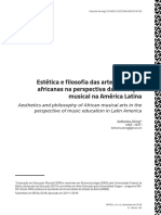 2018 - Doring, Katharina - Estética e Filosofia Das Artes Musicais Africanas Na Perspectiva Da Educação Musical Na América Latina