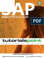 Sap Analytics Cloud Tutorial