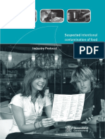 Intentional Food Contamination PDF