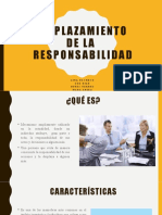 Desplazamiento de La Responsabilidad