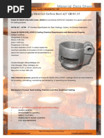 G20Mn5 (1.6220) Material Specifications | PDF | Steel | Casting