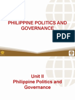 Philippine Politics and Governance