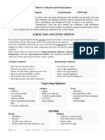 Materi 1 Asking For and Giving Opinions KELAS XI GANJIL 2020-2021 PDF