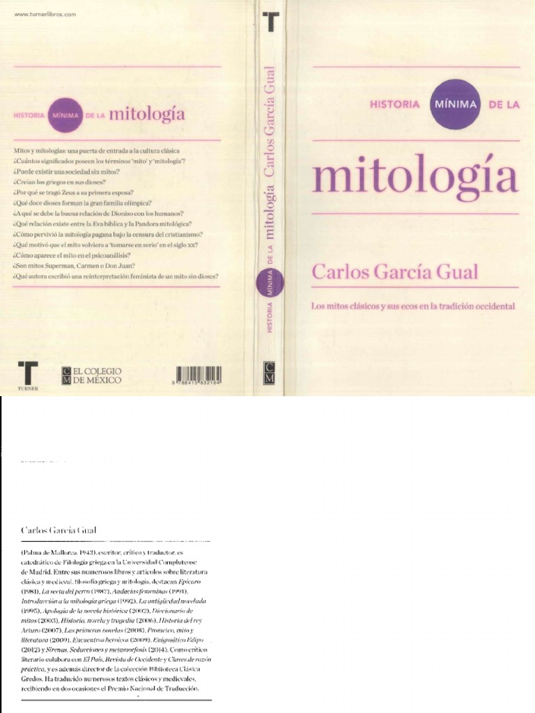 Historia Mínima de La Mitología Griega-1-23 | PDF | Mitología griega ...