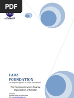 Farz Foundation: The First Islamic Micro-Finance Organization of Pakistan