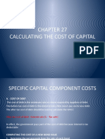 Calculating The Cost of Capital