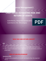 Chapter 22: Estimating Risk and Return of Assets: Financial Management 2