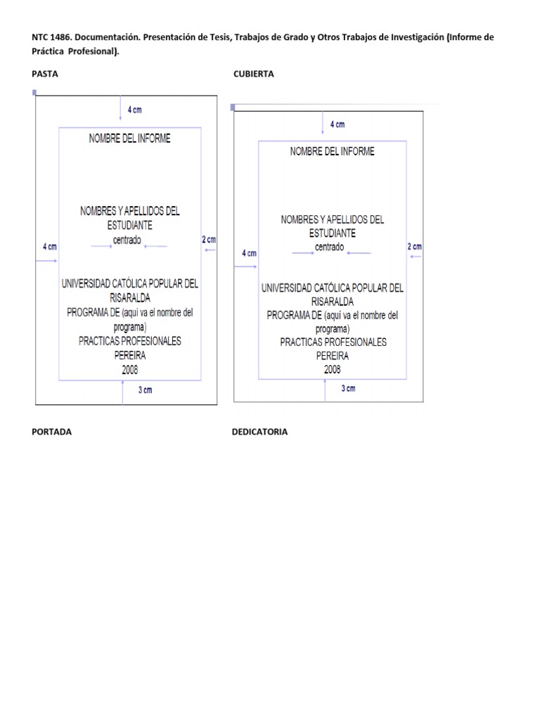NTC 1486 Icontec 2010 | PDF