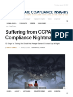 0000000Suffering from CCPA Compliance Nightmares_ _ Corporate Compliance Insights