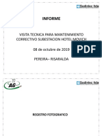 Informe Visita Tecnica Hotel Pereira - SONDILEC 08102019 - AG Instalar