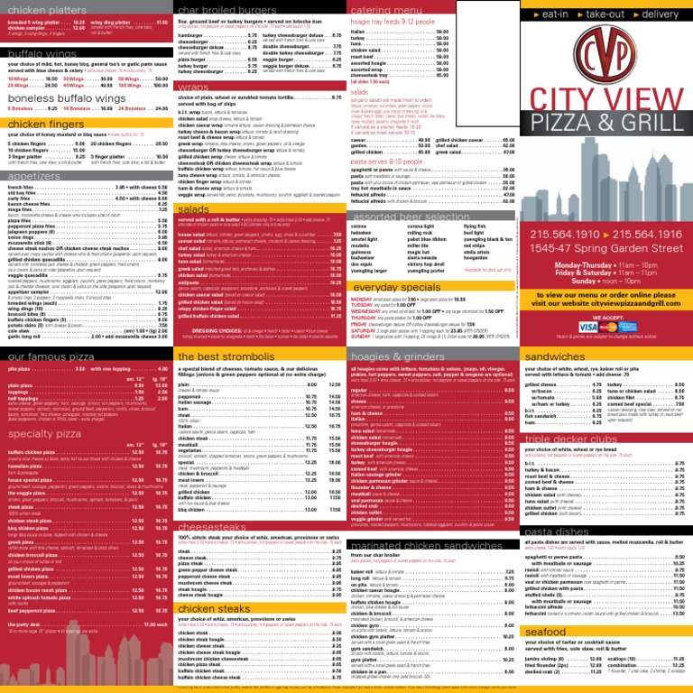 CityView SpringGarden 11x22 0520 V3 LR | PDF | Salad | Hamburgers