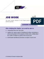 Job Work: Learning Outcomes