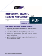 Inspection, Search, Seizure and Arrest: Learning Outcomes