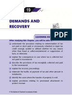 Demands and Recovery: After Studying This Chapter, You Will Be Able To