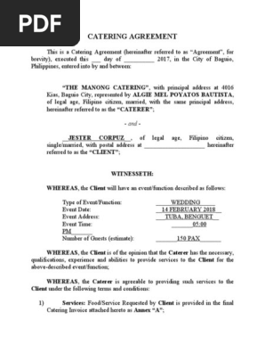 catering-contract