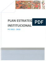 Plan Estrategico Institucional 2015-2018