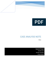 Case Analysis Note: Gaganjeet Phogaat