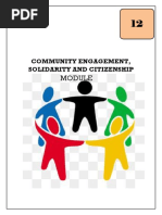 Community Engagement, Solidarity, and Citizenship MODULE - QUARTER 1 - BERNADETTe