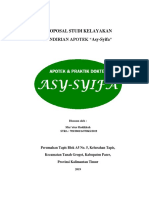 Proposal Studi Kelayakan Apotek Asy-Syifa PDF