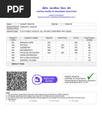 Sagar Tewatia 12th Result