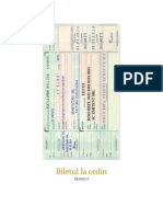 Biletul La Ordin