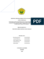 HIMATIKA - Pemberdayaan Desa Social Entrepeuner - PKM-M PDF