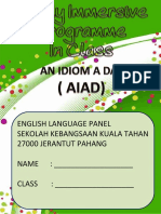English Language Panel Sekolah Kebangsaan Kuala Tahan 27000 Jerantut Pahang NAME: - CLASS