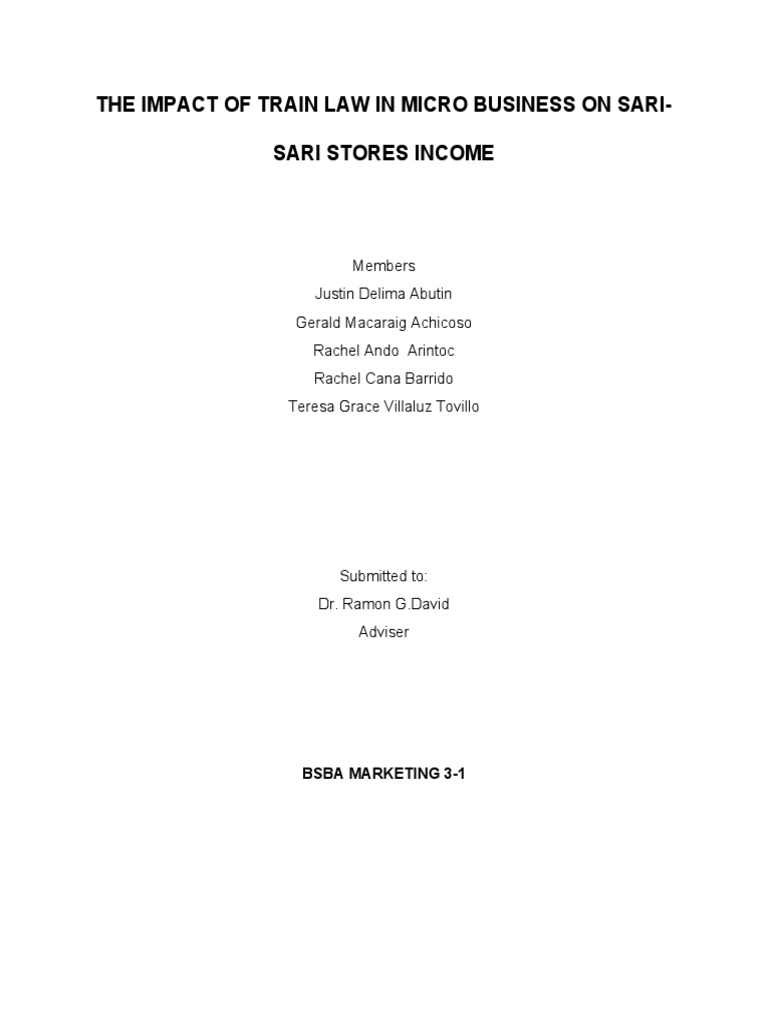 Statement of The Problem and Questionnaire PDF Soft Drink Drink