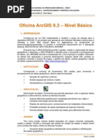 Tutorial ArcGIS 9.3 - Nivel Basico