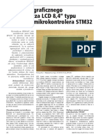 Sterownik Graficznego Wyświetlacza LCD 8,4" Typu EG9018C Z Mikrokontrolera STM32