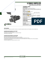 K Single-Impeller: Technical Data