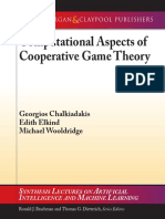 Chalkiadakis G., Elkind E., Wooldridge M. Computational Aspects of Cooperative Game Theory (Morgan, 2012) (ISBN 9781608456529) (O) (170s) - GA