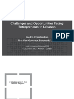 Entrepreneurship Raed H Charafeddine 6 Dec 2013