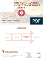 (Updated) PROBLEMS OF WASTE HANDLING OF MINING AND THERMAL