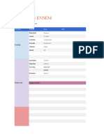 Document Excel de Participation