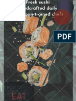 Fresh Sushi Handcrafted Daily by Japan-Trained Chefs PDF