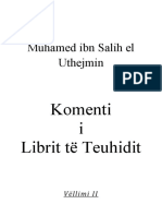 Libri Monoteizmit Islam (Teuhidi 2)