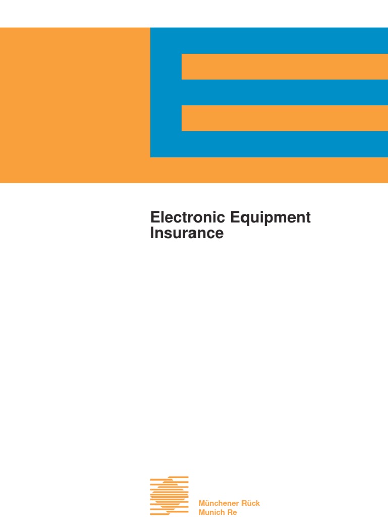 Electronic Equipment Insurance Münchener Rück Munich Re PDF