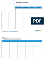 Nursing Care Plan Templates and Formats