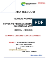 Ethio Telecom: Technical Proposal