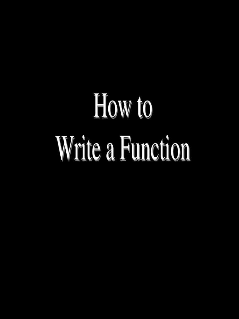 10 How To Write A Function PDF | PDF | Clothes Dryer | Water
