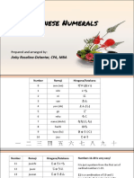 Lesson - Japanese Numerals