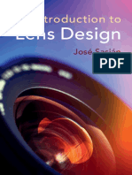 José Sasián - Introduction To Lens Design-Cambridge University Press (2013) PDF