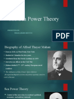 The Sea Power Theory: Presented By: Nisar Ahmed Bhutto