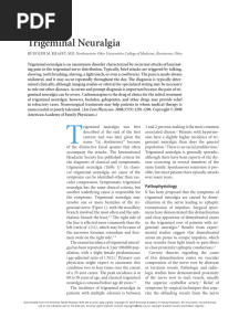 2008 Trigeminal Neuralgia