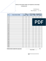 Form Penilaian (Kosongan) Kurikulum 2013