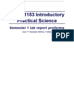 Biol Lab Report Proforma