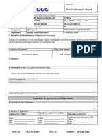 NCR Reported by NCR Issued To: Non-Conformance Report