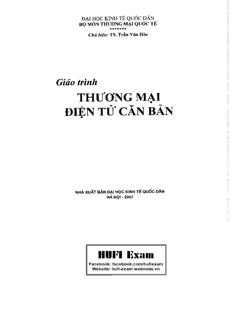 Giao Trinh Thuong Mai Dien Tu Can Ban Pdf