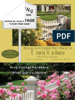 Snug Cottage Hardware Catalog 2011